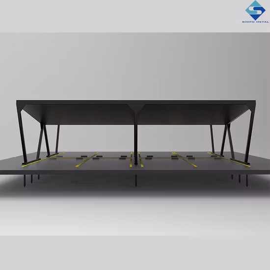Aluminum Solar Carport Mounting Structure